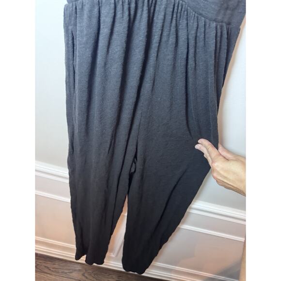 ATM Anthony Thomas Melillo L59211 Womens Black Wide Leg Jumpsuit Cotton XS NWT - Picture 14 of 16